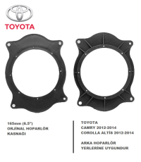 Toyota Araçlara Arka Kapı  16 Cm Hoparlör Kasnağı