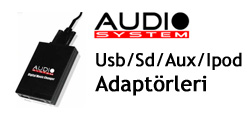 Usb adaptorler,Aracin orjinilini bozmadan usb baglayin.